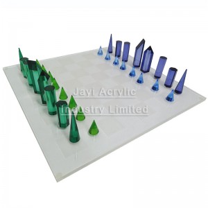 plexiglass chess board